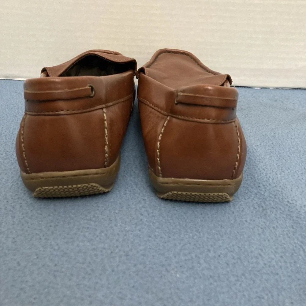 JF J. Ferrar‎ Men's Bettany Tan Square Toe Slip-On Loafer - SZ 8M